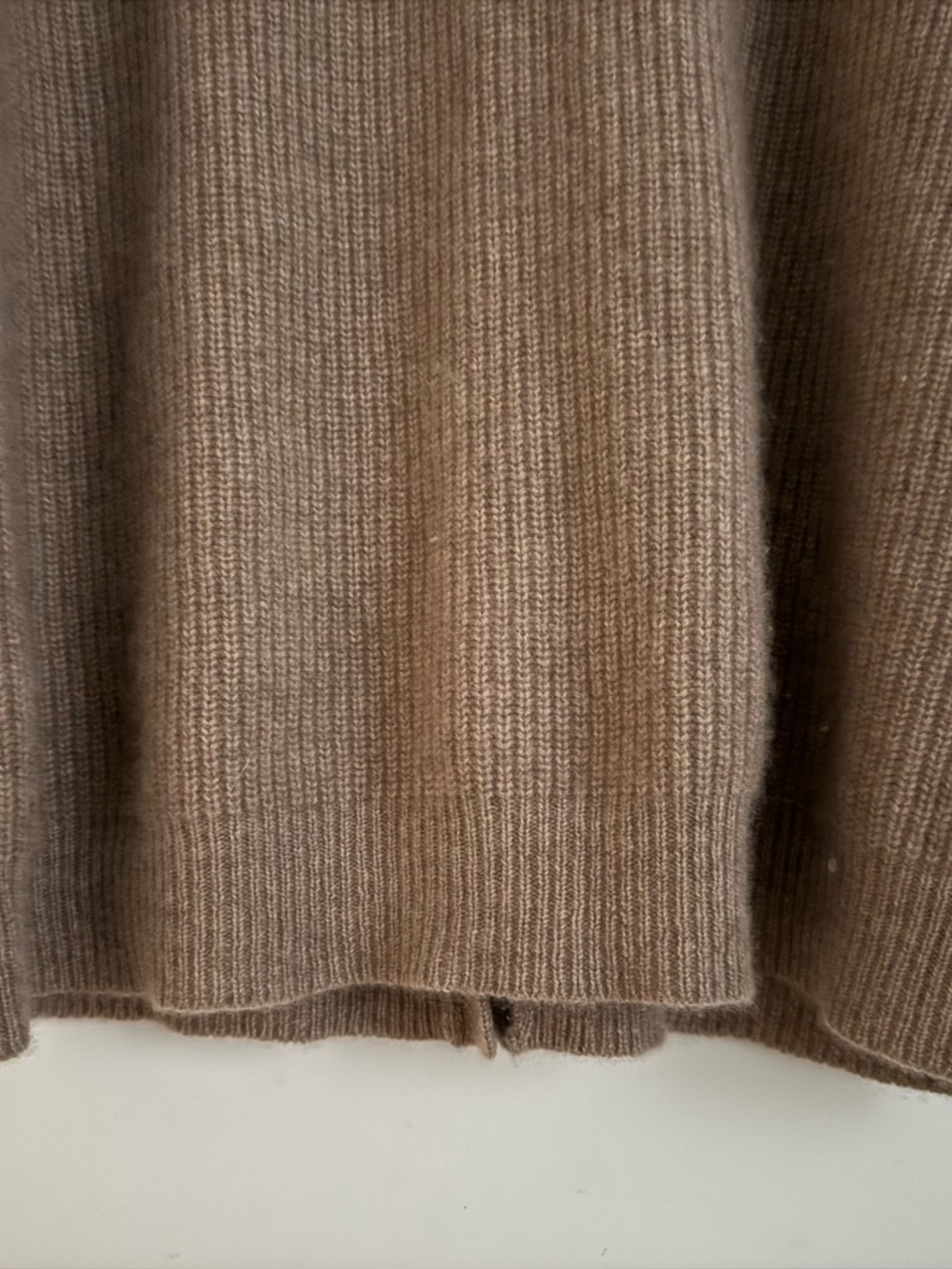Jenni Kayne Cocoon Cashmere Cardigan M Taupe Color - Picture 7 of 11